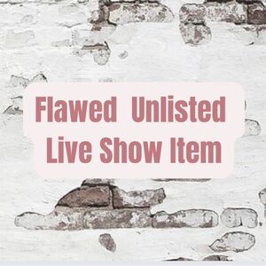 Flawed Unlisted Low Start “As Is” - Watch + Listen - No Returns/ No Cancels